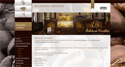 Desktop Screenshot of belvarosikavehaz.hu